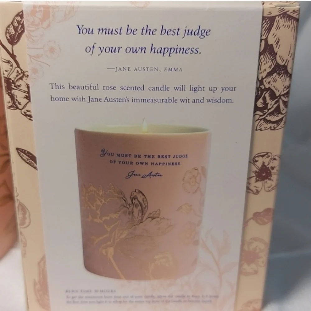 🌟 HOST PICK🌟, Jane Austen candle, burn time 50 hrs - Picture 5 of 5